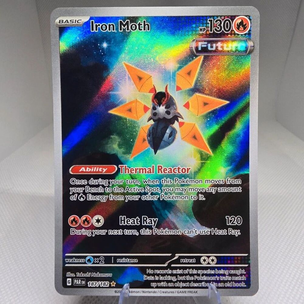 Iron Moth #187 Pokemon Paradox Rift